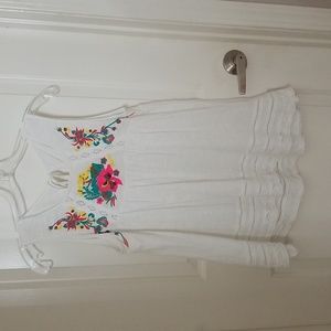 Creamy cool summer top